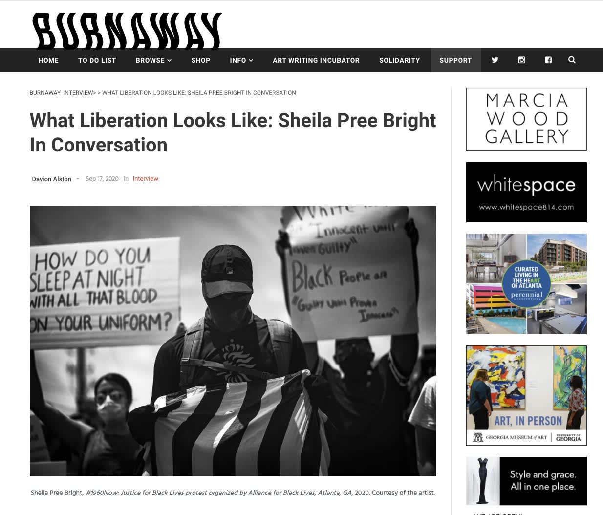What Liberation Looks Like: Sheila Pree Bright In Conversation