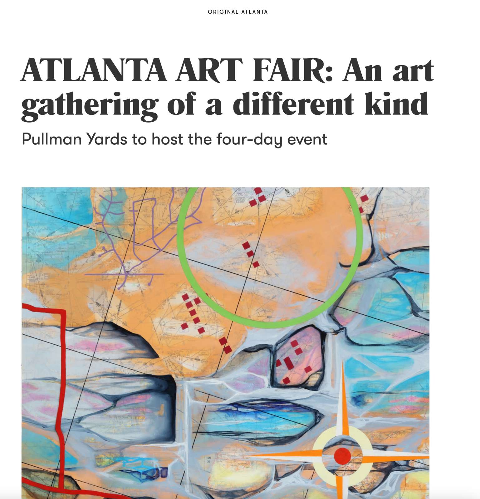 ATLANTA ART FAIR: An art gathering of a different kind