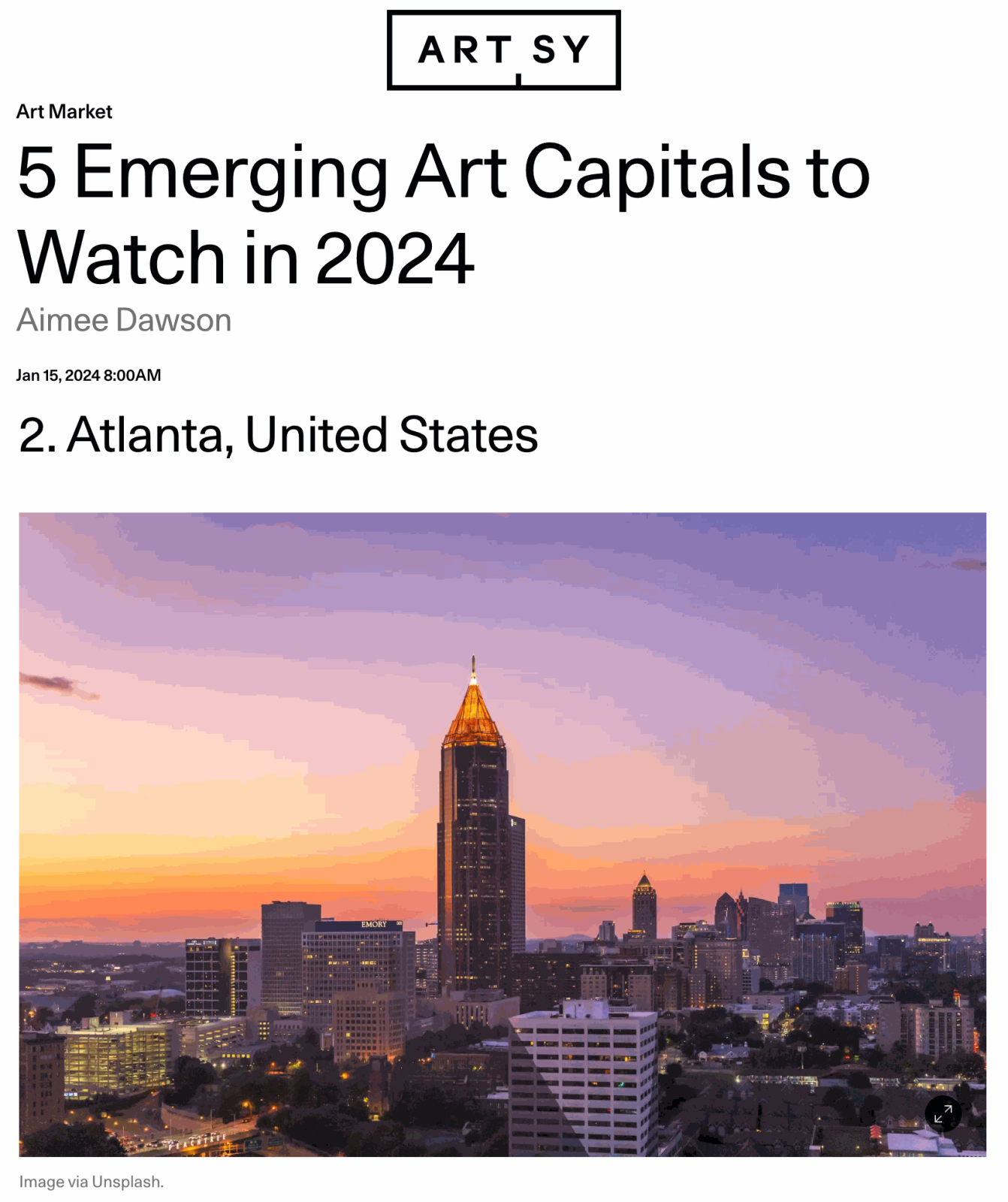 5 Emerging Art Capitals to Watch in 2024