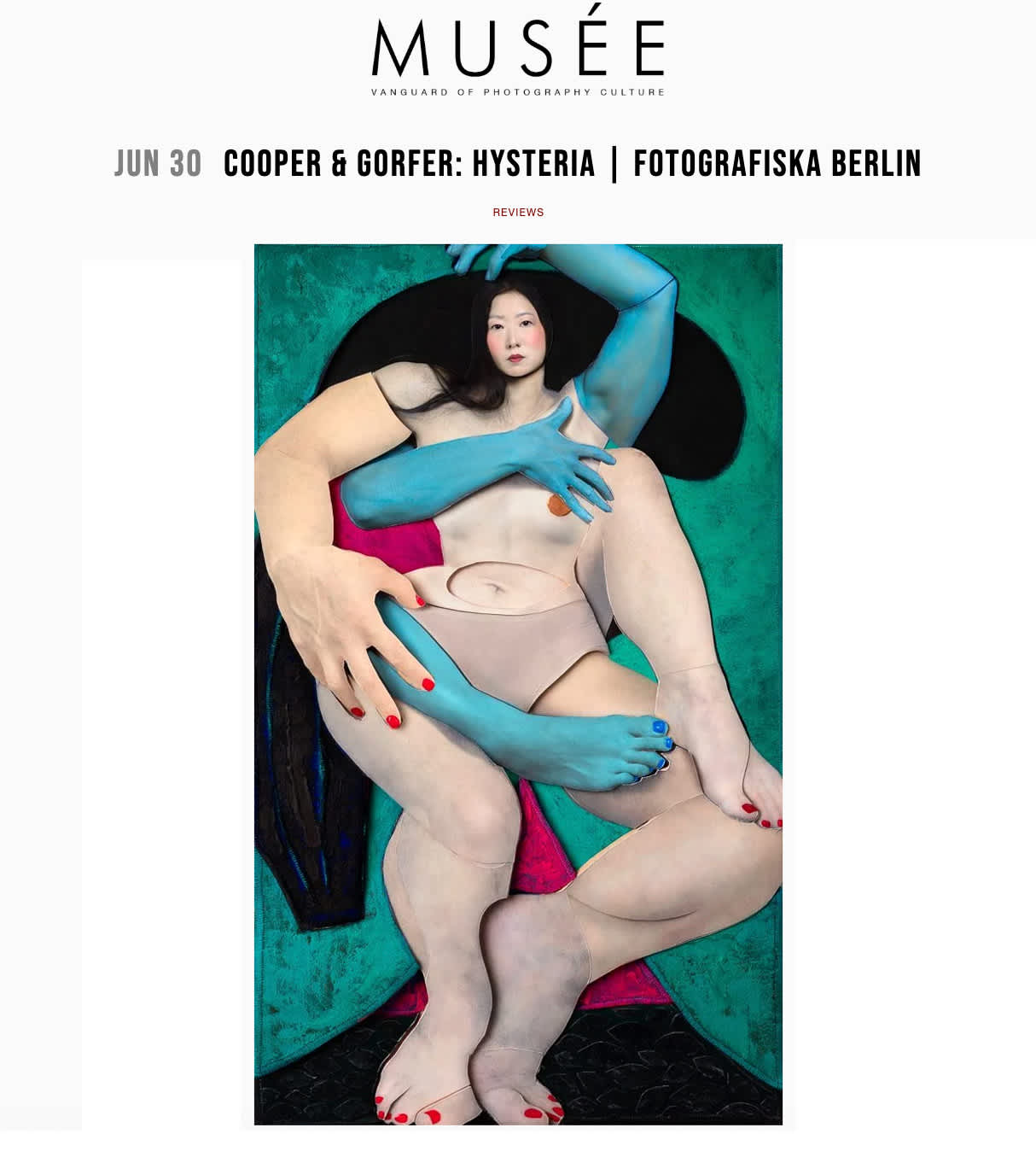 Cooper & Gorfer: HYSTERIA | Fotografiska Berlin