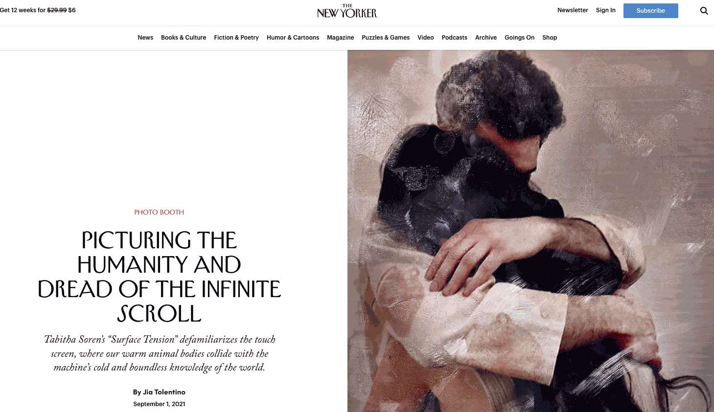 Picturing the Humanity and Dread of the Infinite Scroll