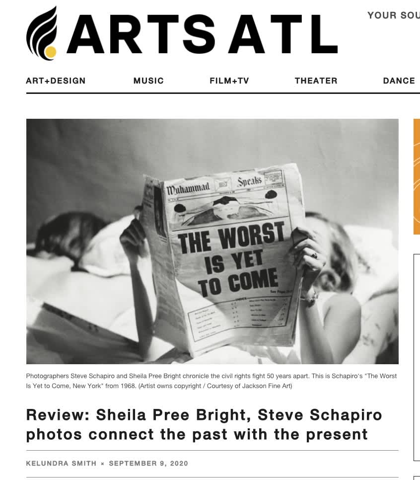 Review: Sheila Pree Bright, Steve Schapiro photos connect the past with the present