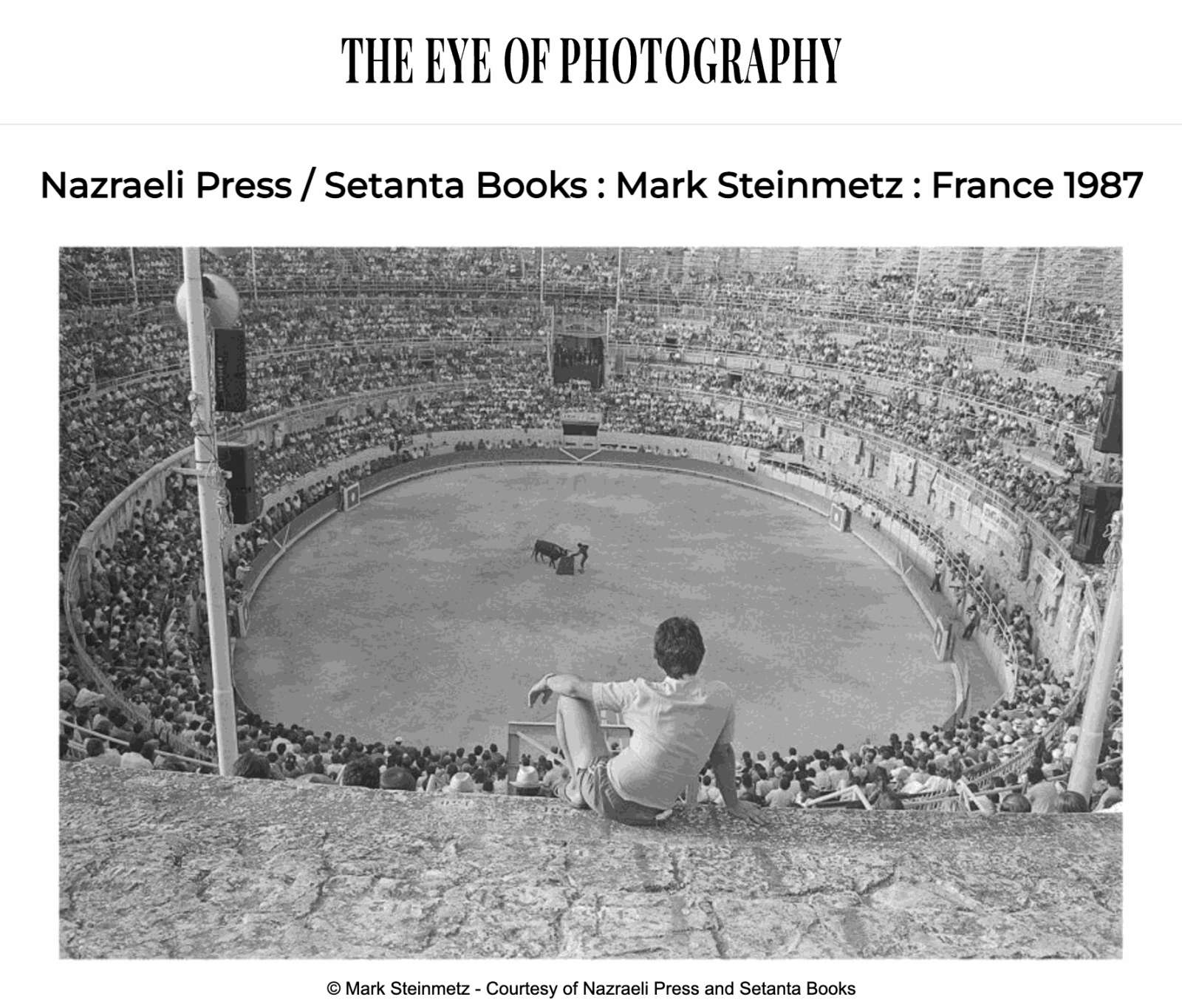 Nazraeli Press / Setanta Books: Mark Steinmetz