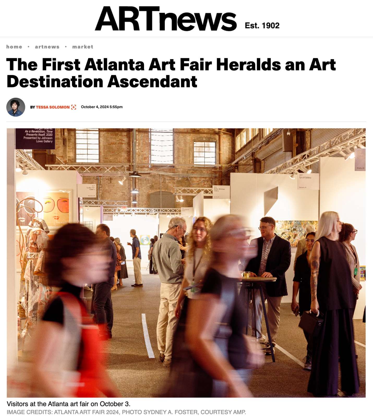 The First Atlanta Art Fair Heralds an Art Destination Ascendant
