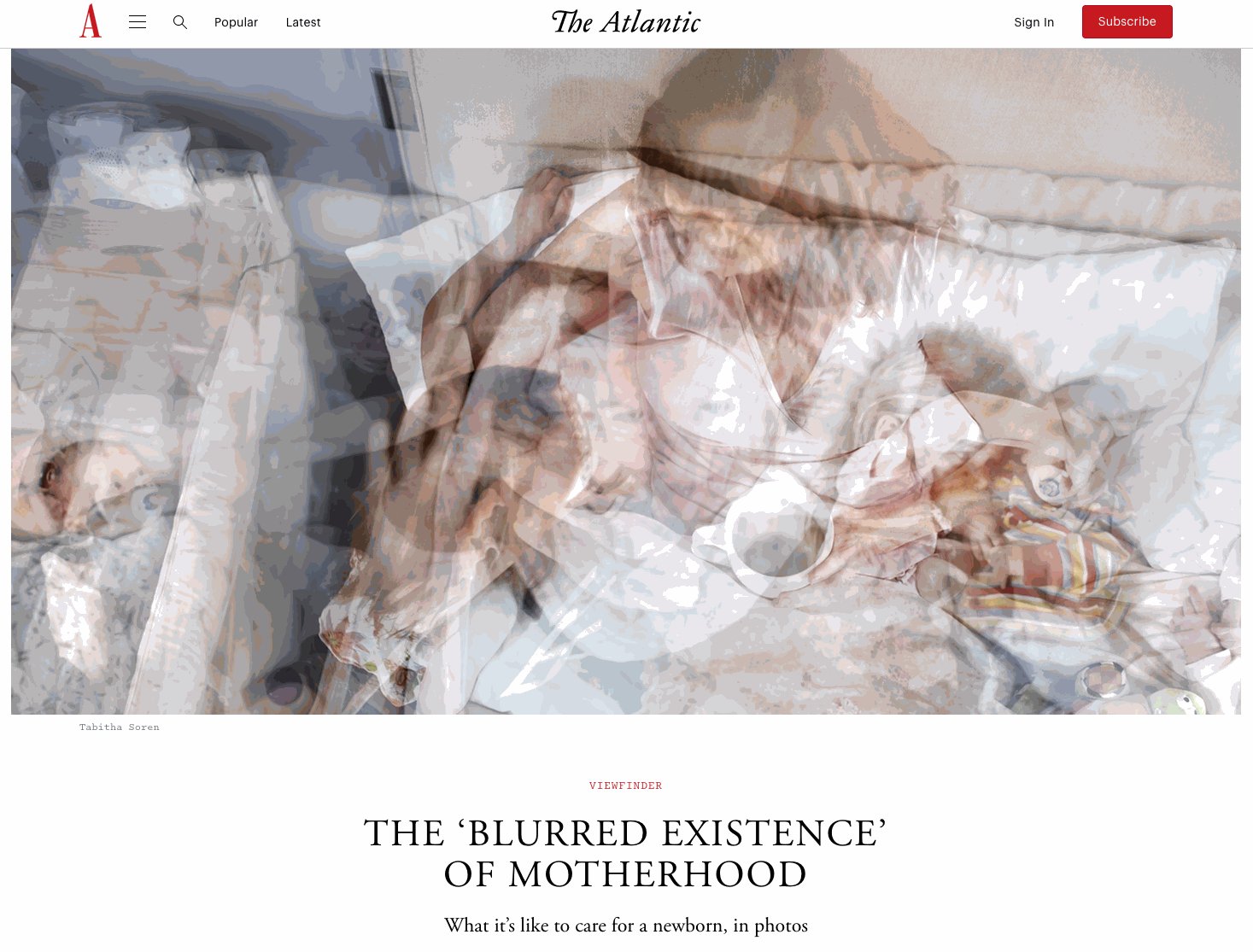 The 'Blurred Existence' of Motherhood 