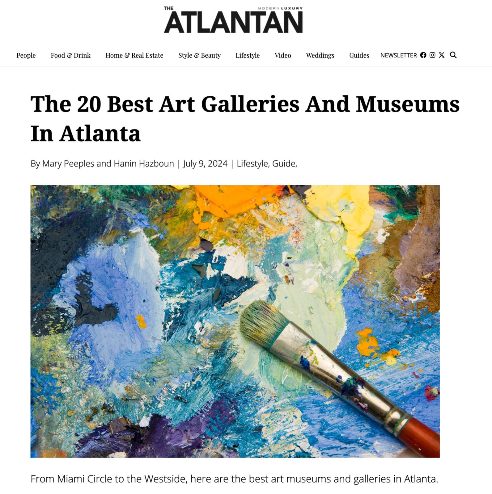 The 20 Best Art Galleries And Museums In Atlanta
