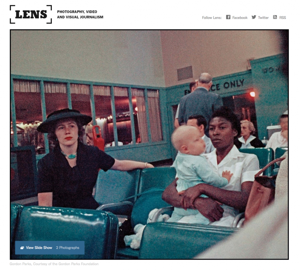 JFA, Gordon Parks, and a Southern Mystery in the New York Times