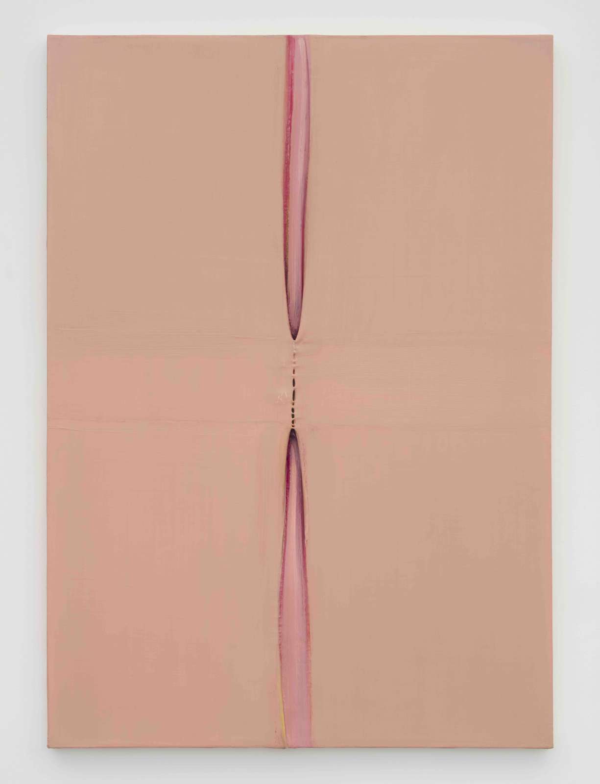 Eli Ping, 'Adiaphane II', 2025, Oil on canvas, 122 x 91.5 x 5 cm. Courtesy of the artist and Bernheim London/Zürich. Photo: Nicholas Venezia.
