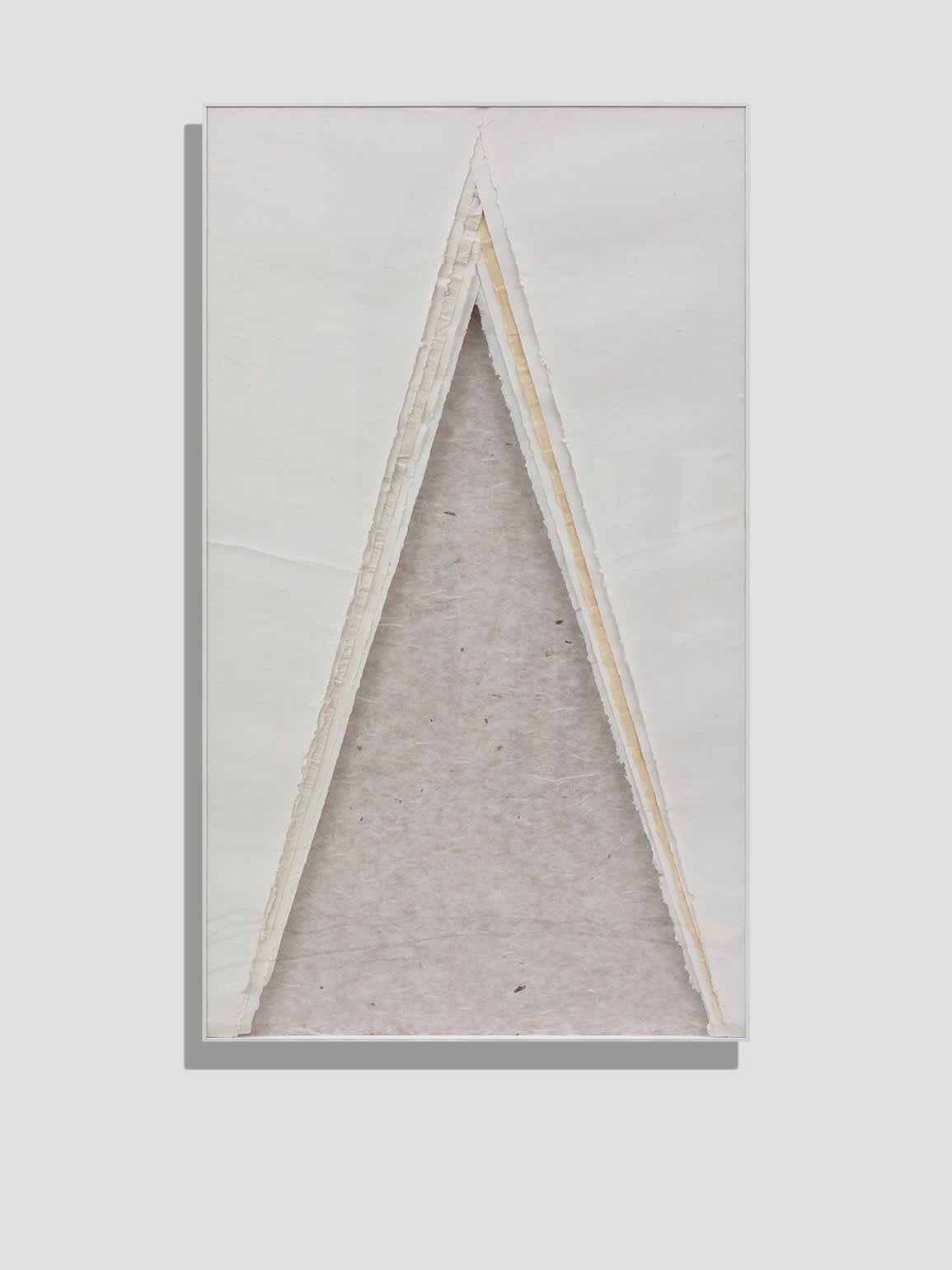 Cao Jigang, 'Steep Perspective', 2025, Chinese art paper, 85.5 x146.5cm.