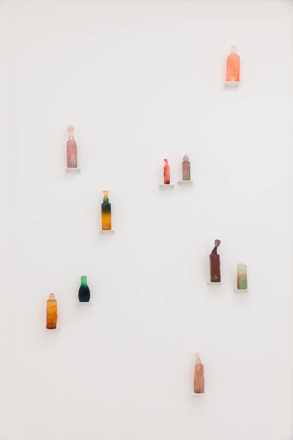 Julia Thompson, 'My past paradise', 2025, Soap, perfume (vodka, lipstick, bread, resin, eye shadow, dyes, glitter), dimensions variable. Courtesy of the artist and Brooke Benington. Photo: Rob Harris.