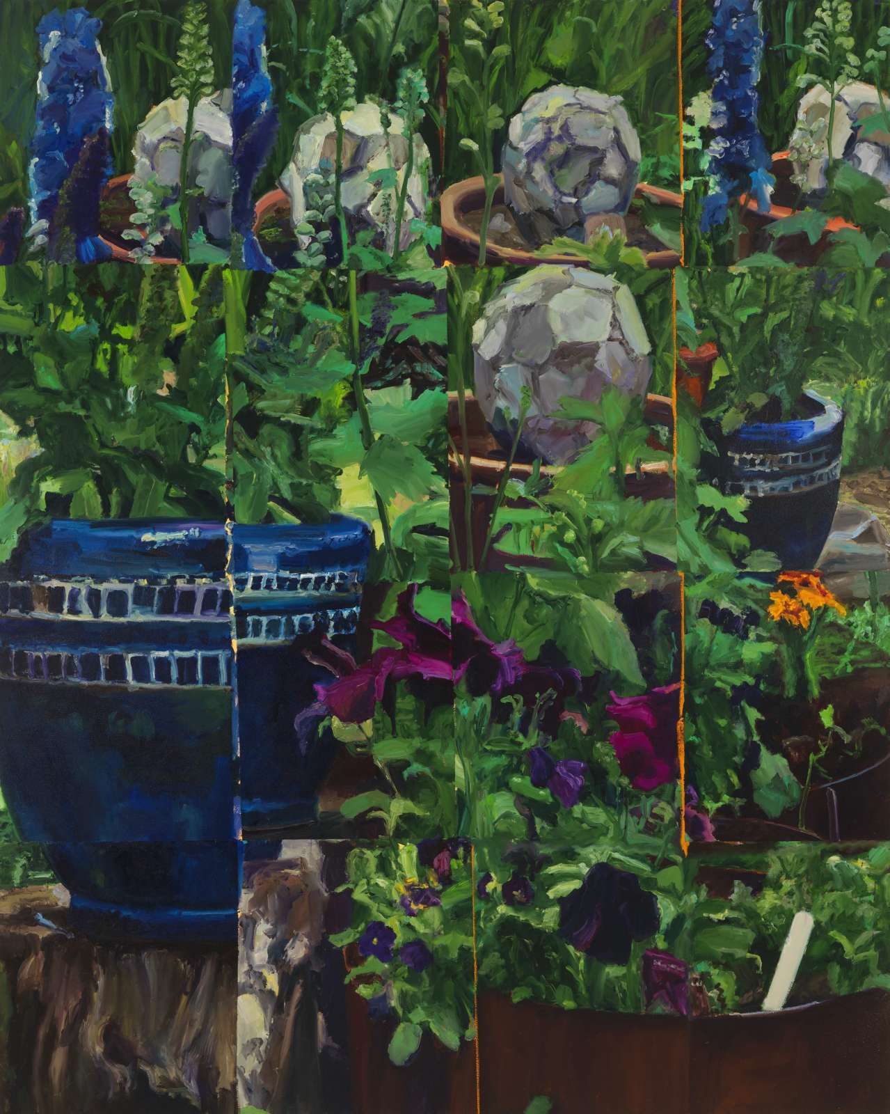 Simon Ling, 'Untitled', 2023, oil on canvas, 250 × 200 cm