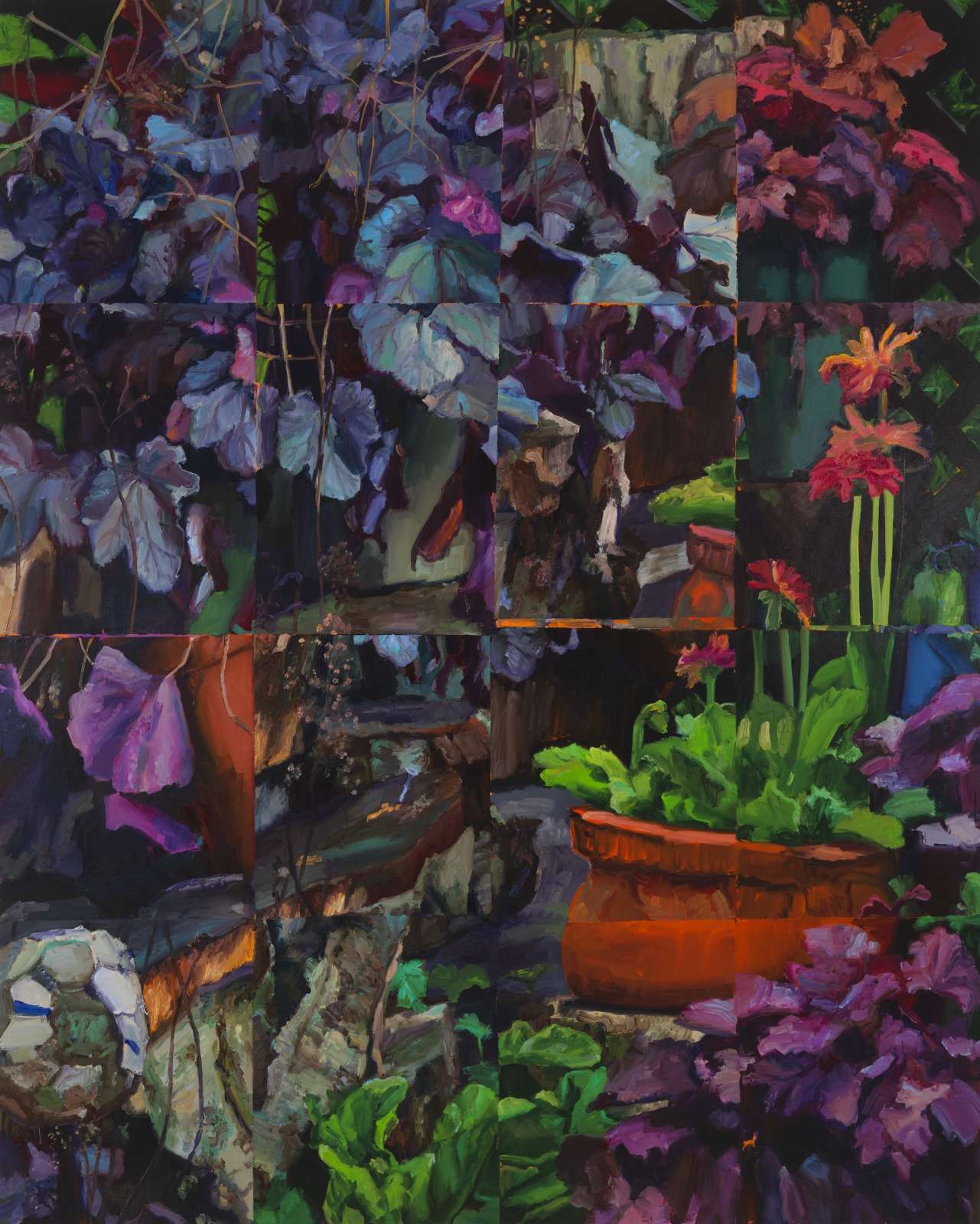 Simon Ling, 'Untitled', 2023, oil on canvas, 250 × 200 cm