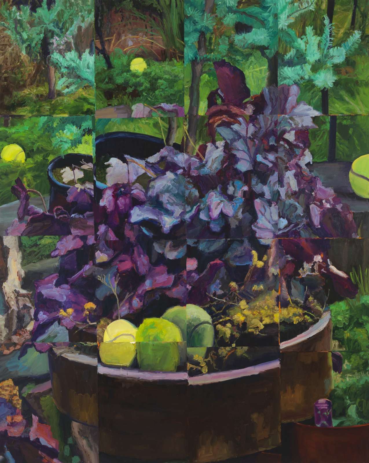 Simon Ling, 'Untitled', 2023, oil on canvas, 250 × 200 cm