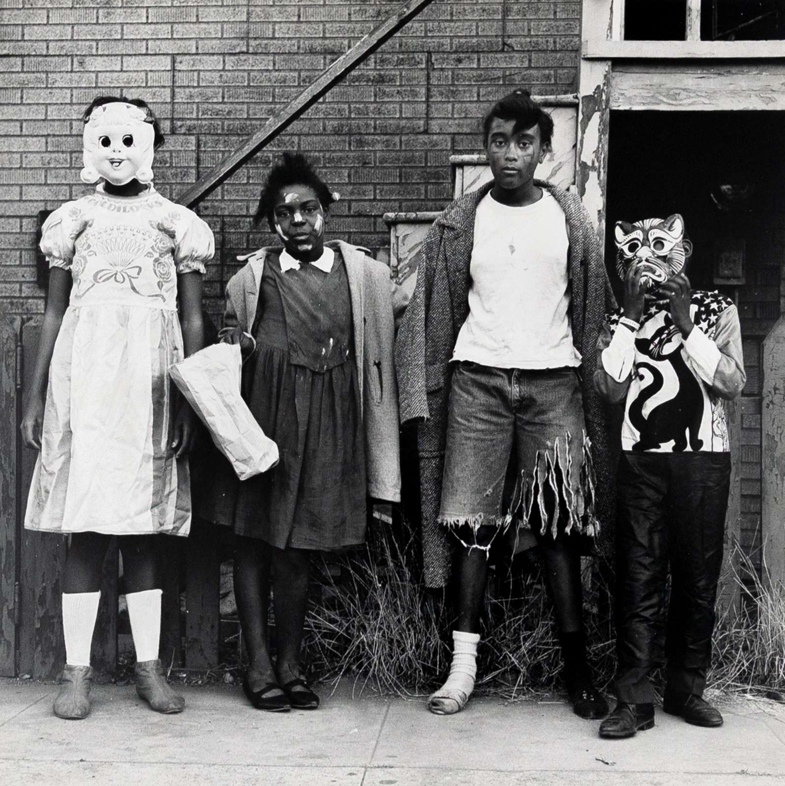 Joanne Leonard, 'Halloween, West Oakland, CA', 1967, Silver gelatin print, Paper size: 50.8 x 41 cm. Courtesy of the Artist and HackelBury Fine Art