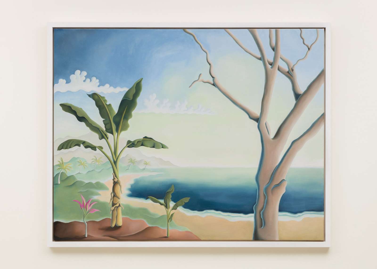 Daisy Dodd-Noble, 'Costa Rica Ocean,' 2025, Oil on linen, 122 x 96.5 cm. Courtesy of the artist and Lamb Gallery