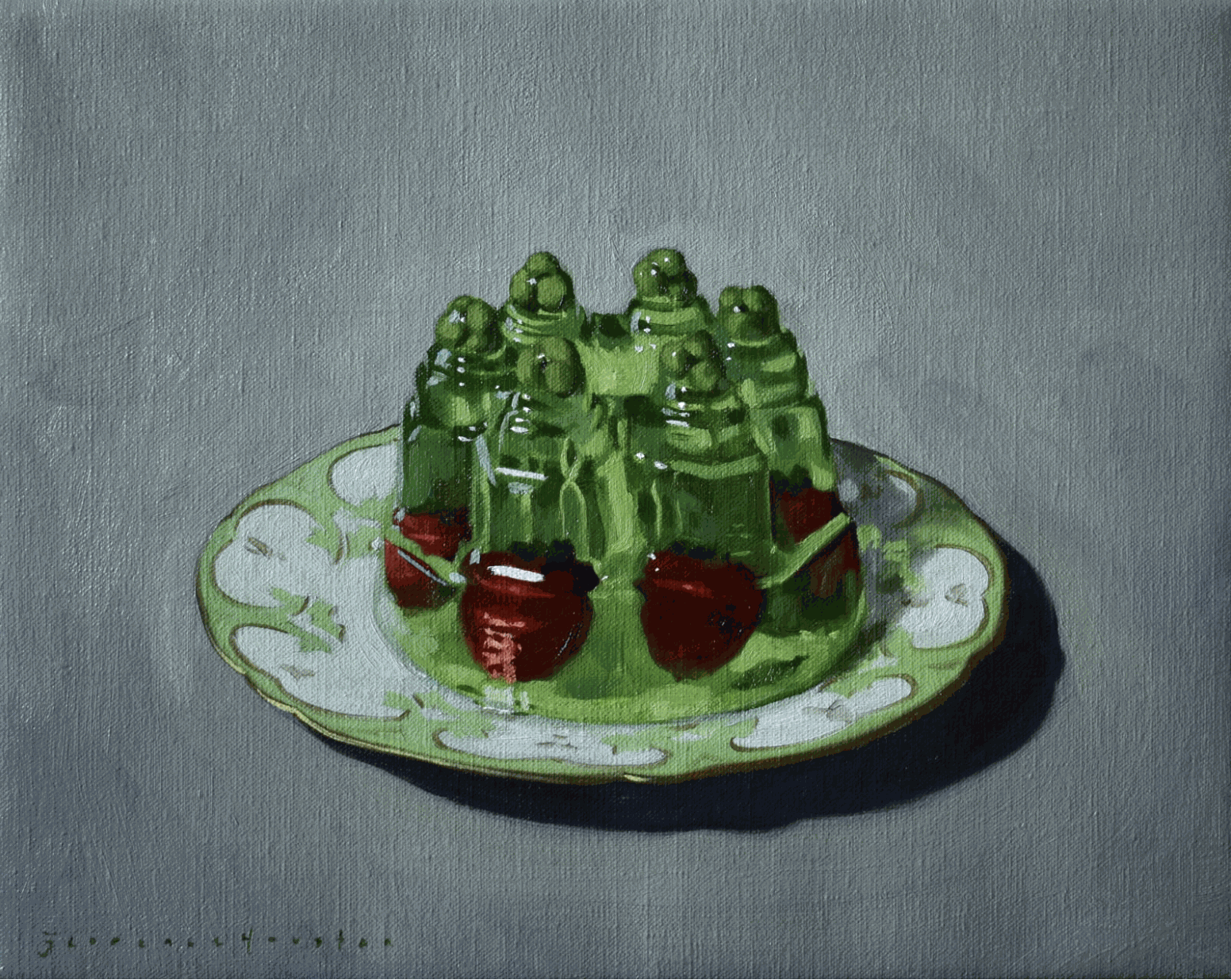 Florence Houston, 'Palazzo', 2025, Oil on canvas, 27.5 x 35 cm. Courtesy of the Artist and Lyndsey Ingram