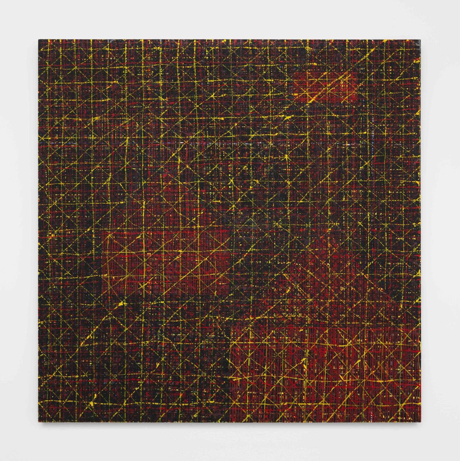 Jennifer Bartlett, 'Houses: Thin Lines', 1998. Courtesy Pippy Houldsworth Gallery, London, Marianne Boesky Gallery and The Jennifer Bartlett 2013 Trust. Photo: Peter Kaiser.