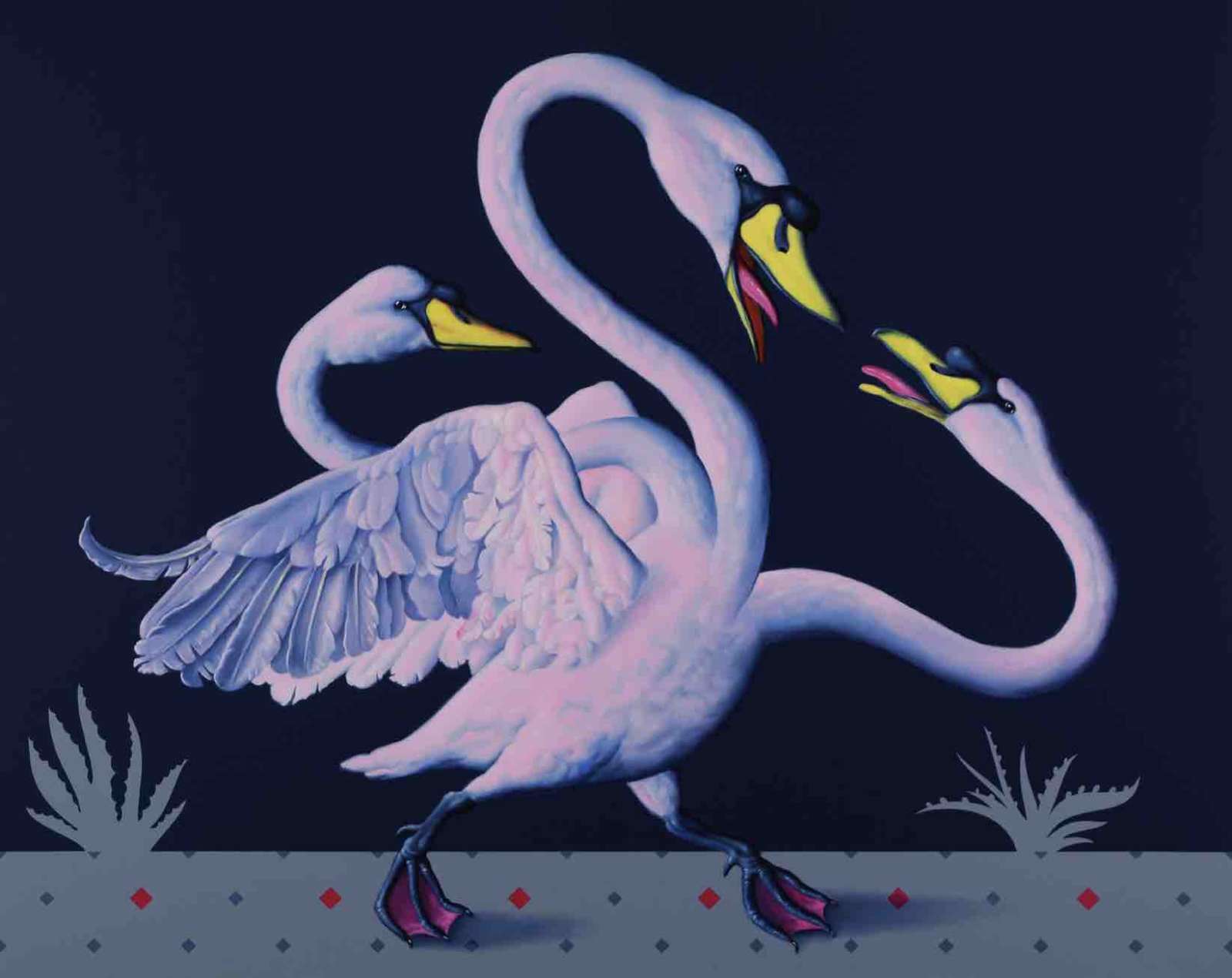 Màtè Orr, 'Three Headed Swan', 2024