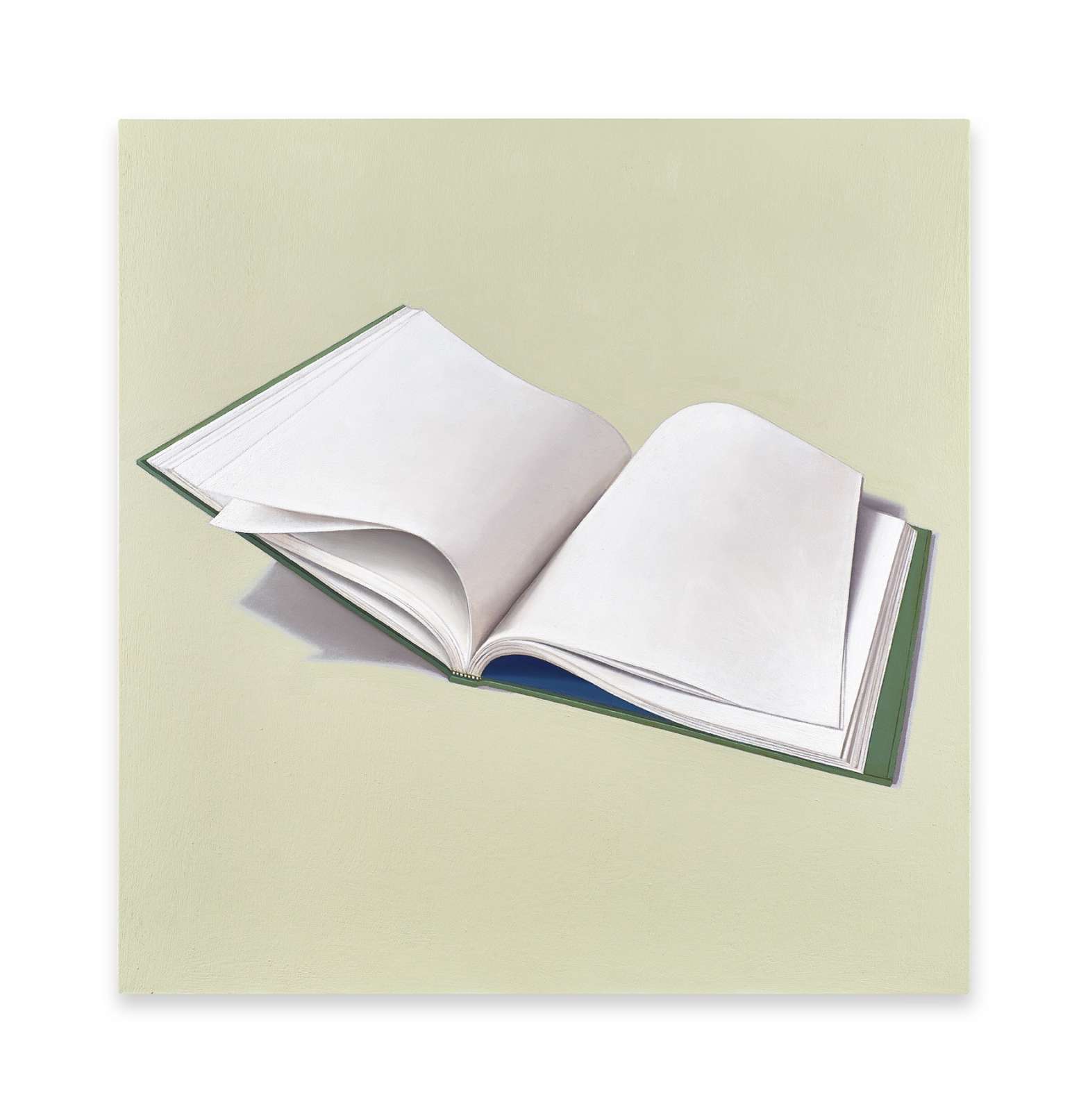 Alison Watt, 'William', 2024, Oil on canvas, 84 × 84 cm. Courtesy of the aritst and Lévy Gorvy Dayan