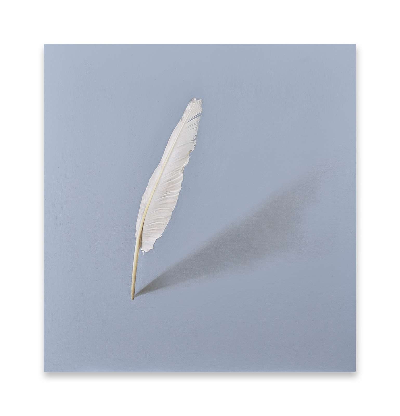 Alison Watt, 'Ink', 2024, Oil on canvas, 80 × 76 cm.Courtesy of the aritst and Lévy Gorvy Dayan