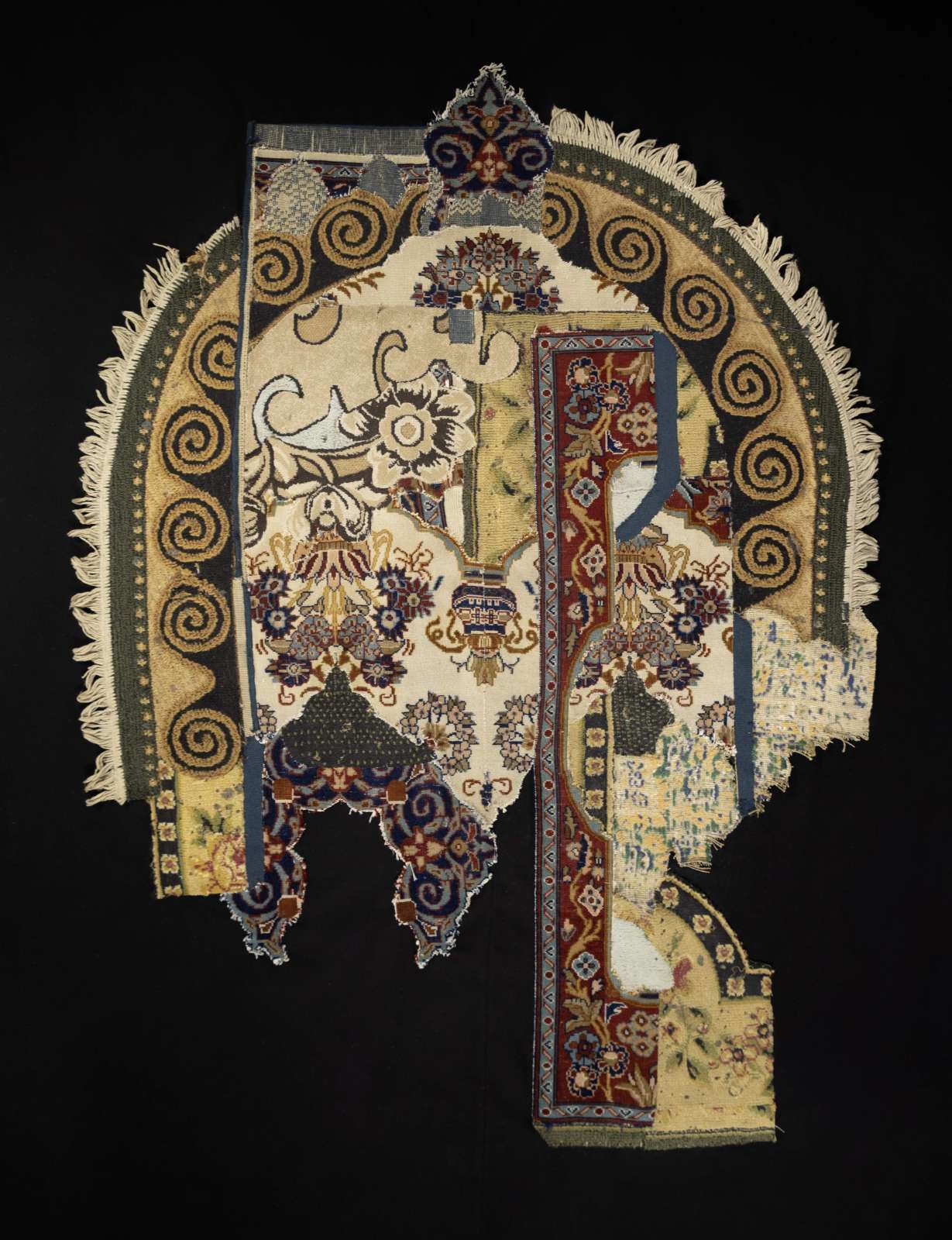 Ibrahim Ahmed, 'loss in translation No. 1', Textile, 215 x 185 cm