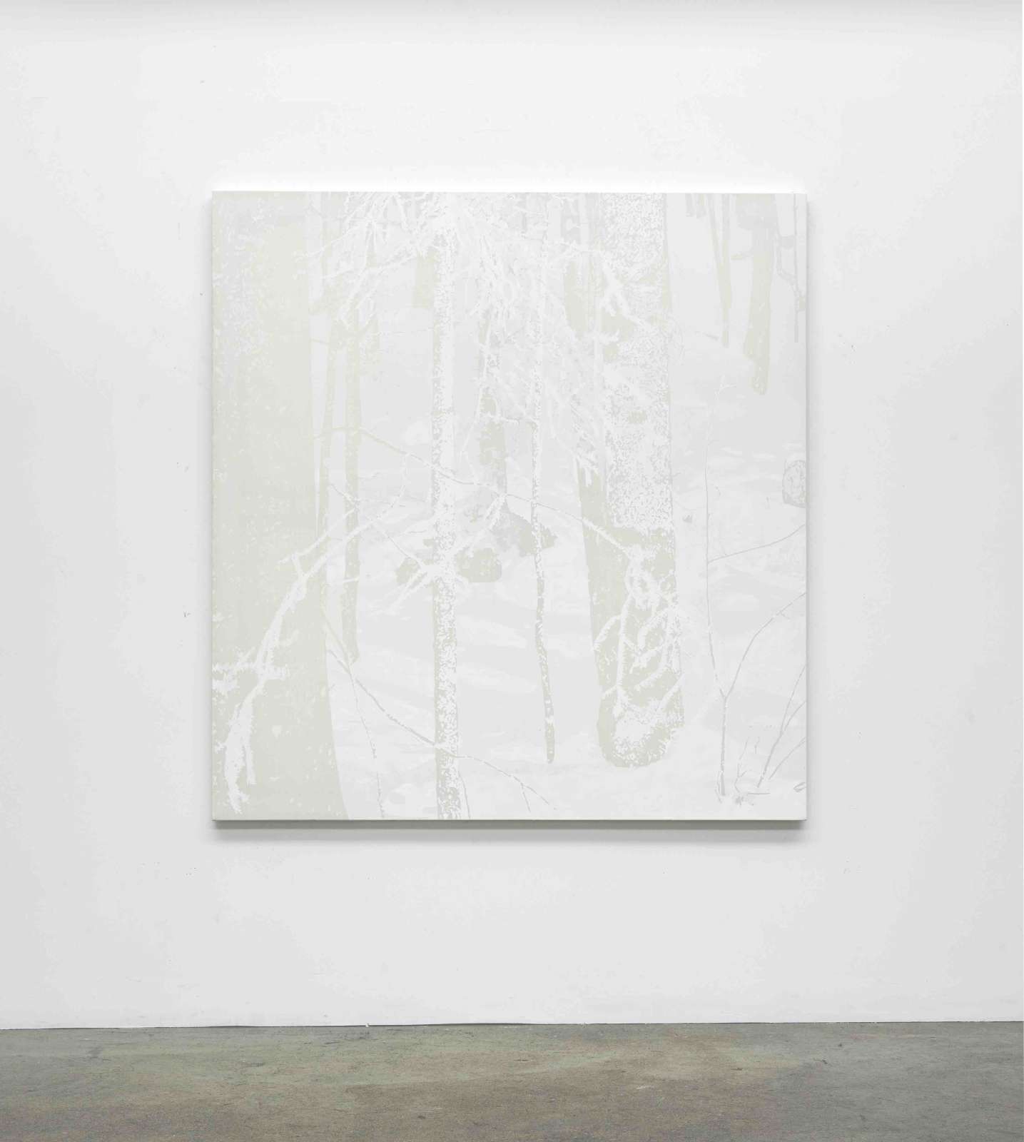Seraphina Mutscheller, 'Fugue of the Forest', Pigment and binder on linen, 165 × 156 × 2.5 cm
