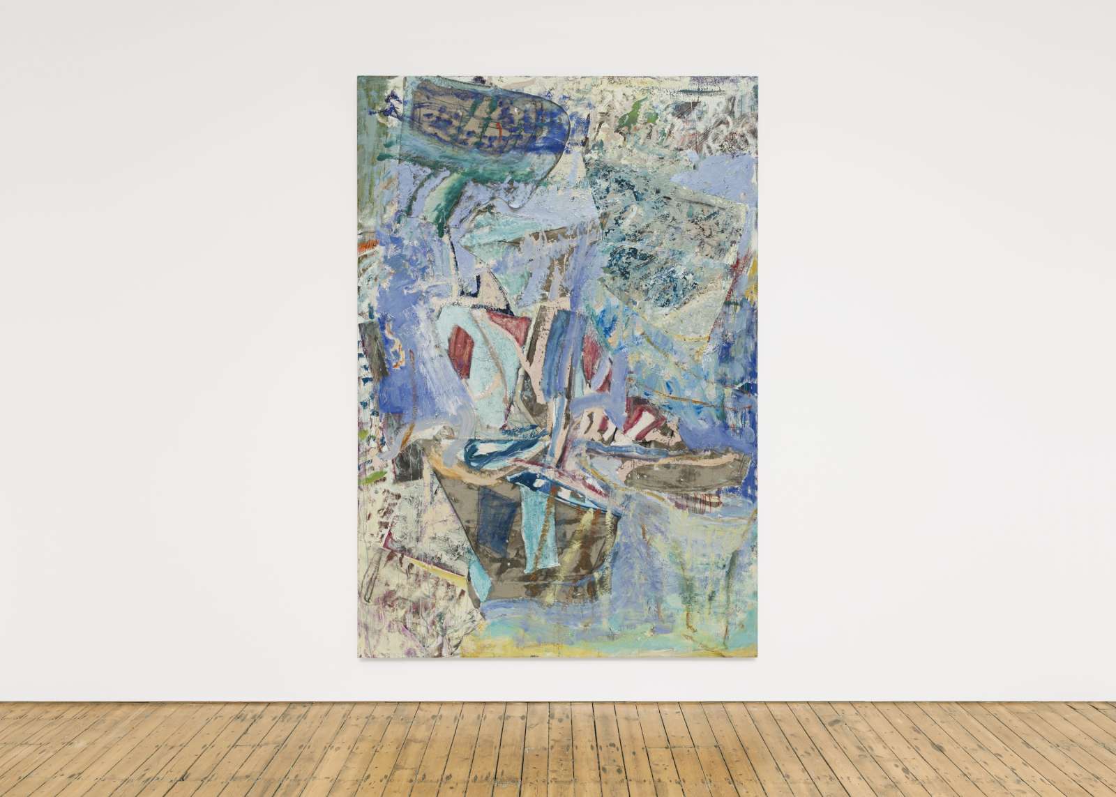 Pam Evelyn, Routine escape, 2022. Oil on linen, 300 x 200 cm