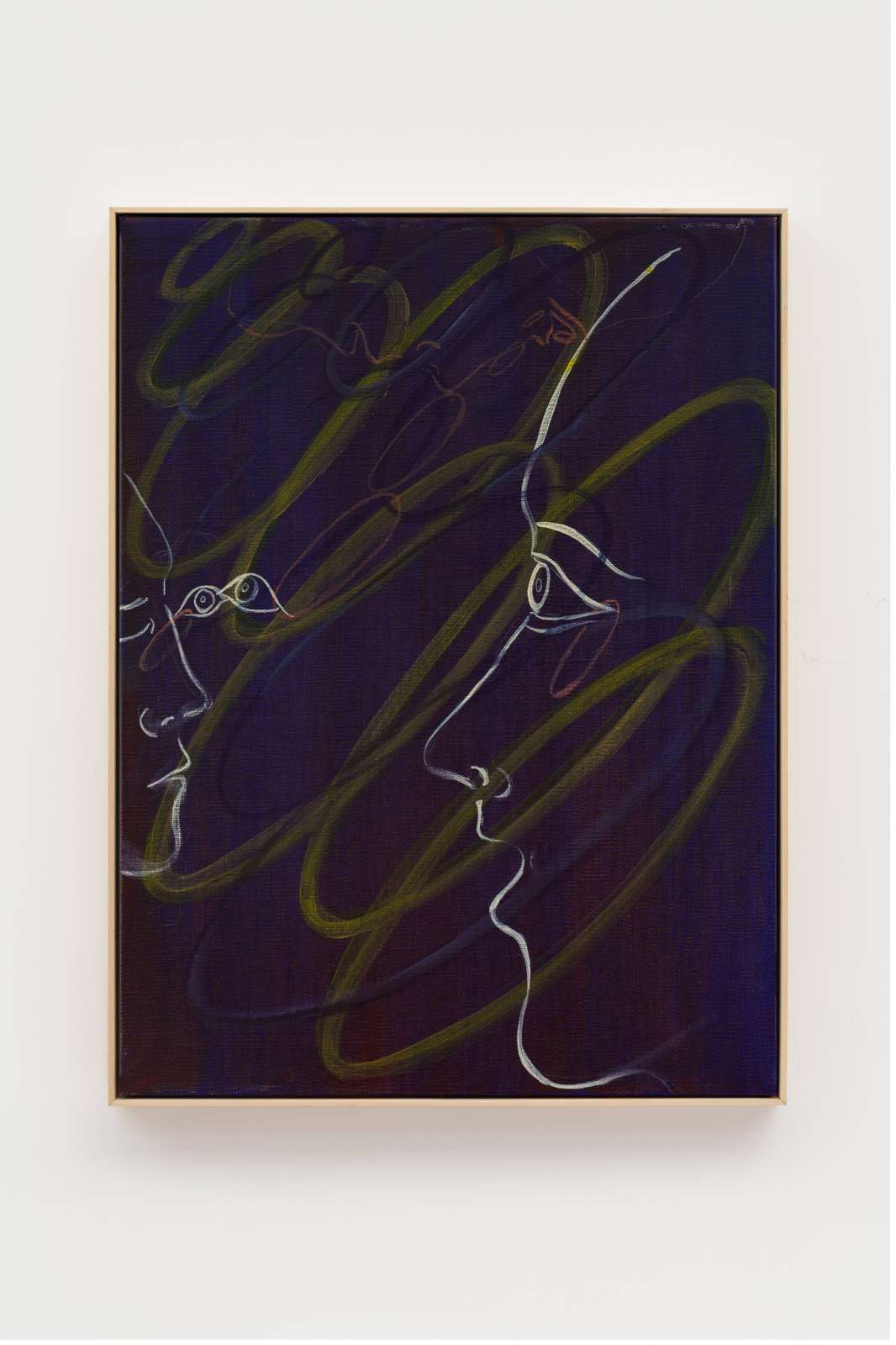 Dan Zhu, Untitled, 2022, Acrylic on canvas, 40 x 30 cm