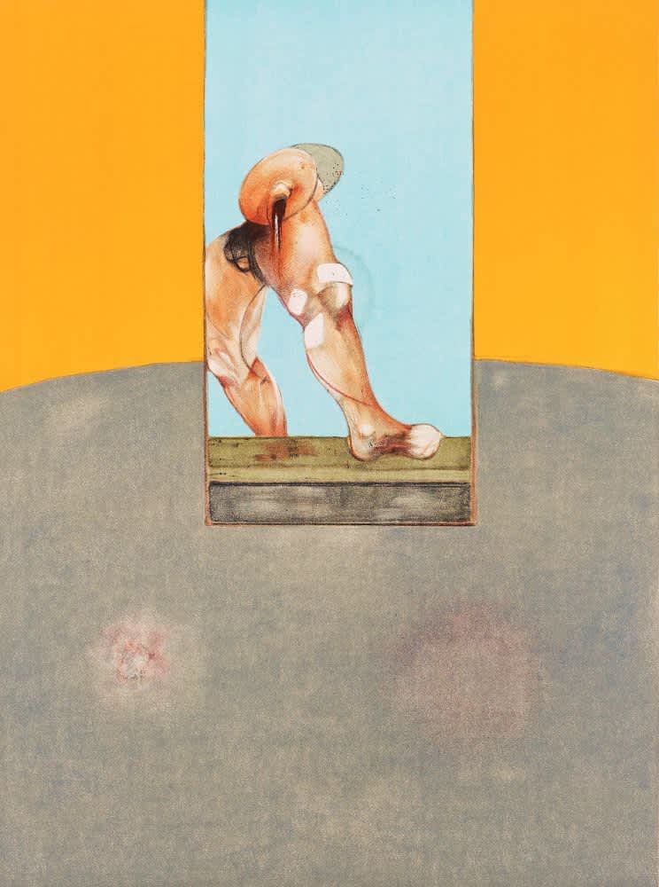 Francis Bacon, Triptych, 1987 Signed Original lithograph, 94.5 x 68 cm