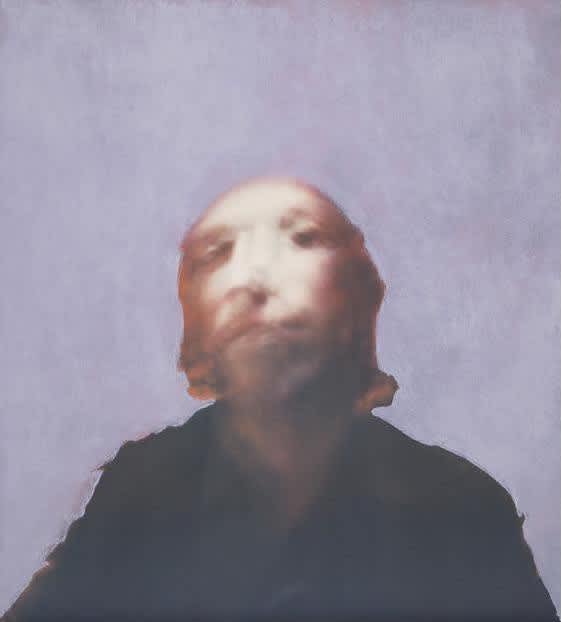 Richard Hamilton, A Portrait of the Artist by Francis Bacon, Signed by the artist and pencilled and titled Collotype and screenprint in colours, 81.6 x 69.2 cm