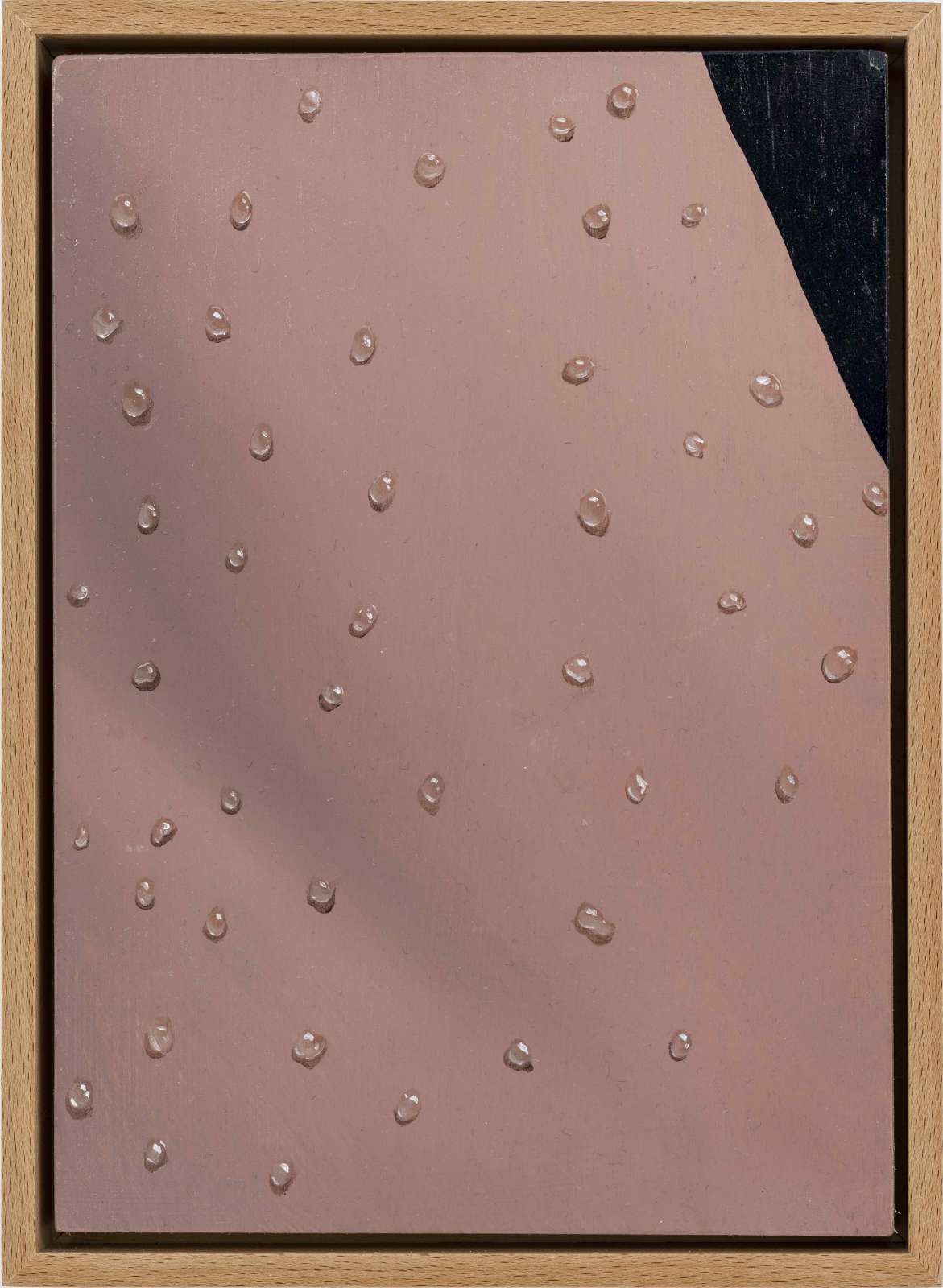 Natalia Gonzalez Martin, Four states of matter: Drowned, 2021, Oil on wood, 21 x 14 cm
