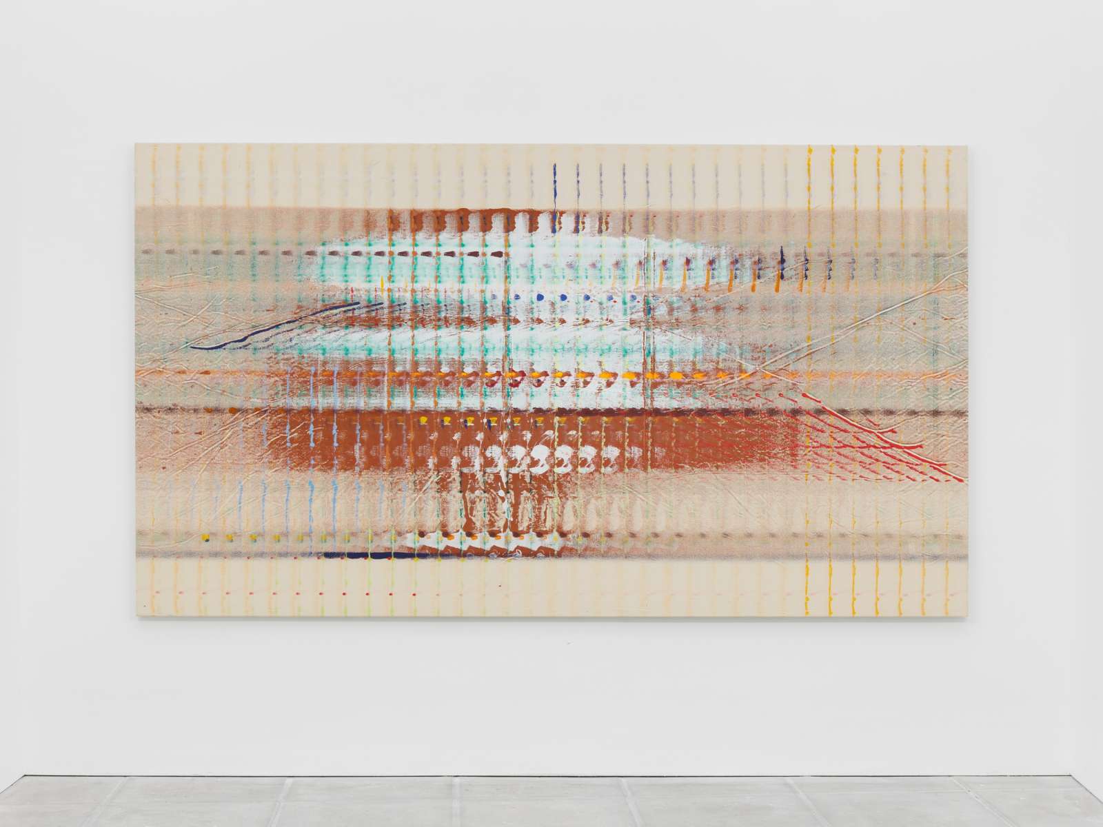 Emily Kraus, 'Stochastic 10', 2022. Oil on canvas, 170 x 300 cm. Courtesy of the artist and Sunday Painter.