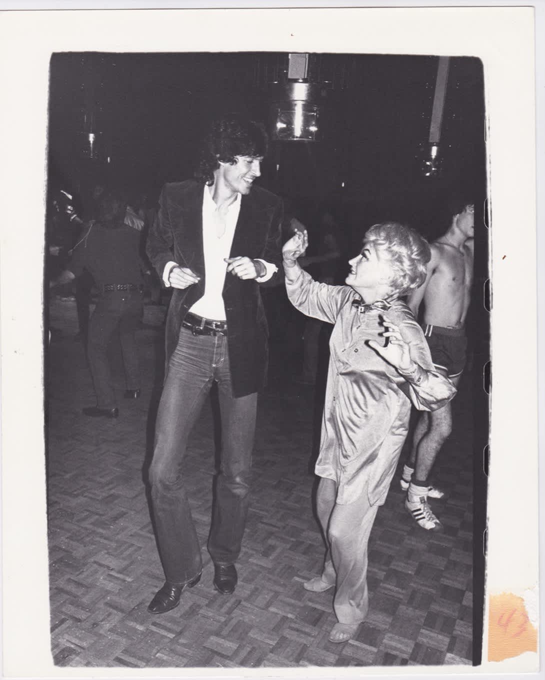 Bob Colacello, 'Tommy Tune and Phyllis Diller, Studio 54', c. 1978, Vintage gelatin silver print, Image 25,4 x 20,3 cm (10 x 8 in), Frame 30,2 x 25,3 x 3 cm (11,89 x9,96 x 1,18 in). © Bob Colacello. Courtesy Thaddaeus Ropac