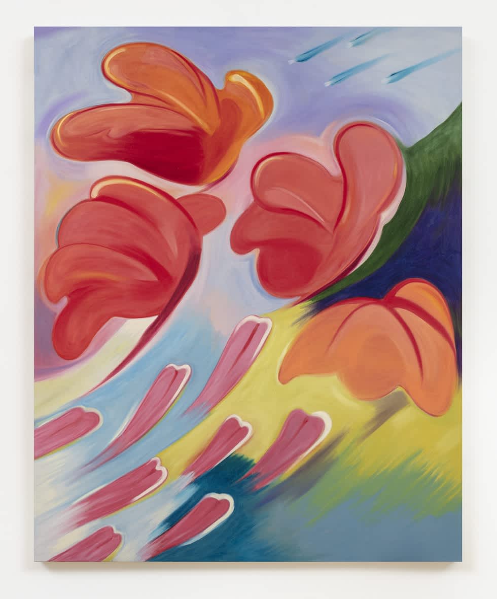 Hayal Pozanti, 'This Sudden Smiling', 2024, Oil stick on linen, 60 x 48 in. (152.4 x 121.9 cm), 0014806