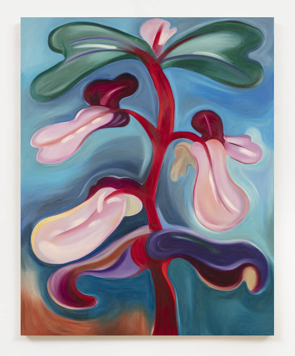 Hayal Pozanti, 'Lips to Breathe Her Name', 2024, Oil stick on linen, 60 x 48 in. (152.4 x 121.9 cm) 0014807