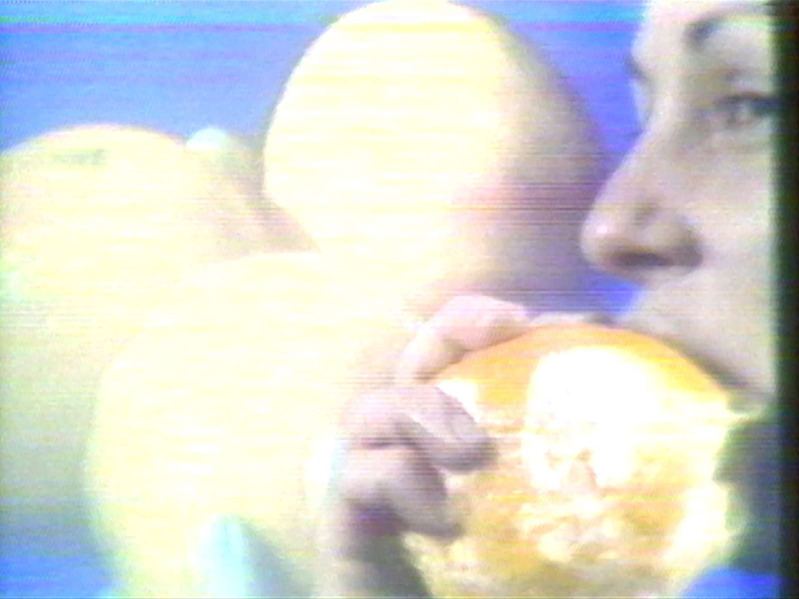 Lynda Benglis, 'Collage', 1973 (still) video with colour and sound, 9 minutes 30 seconds © Lynda Benglis. Courtesy of Video Data Bank, School of the Art Institute of Chicago.