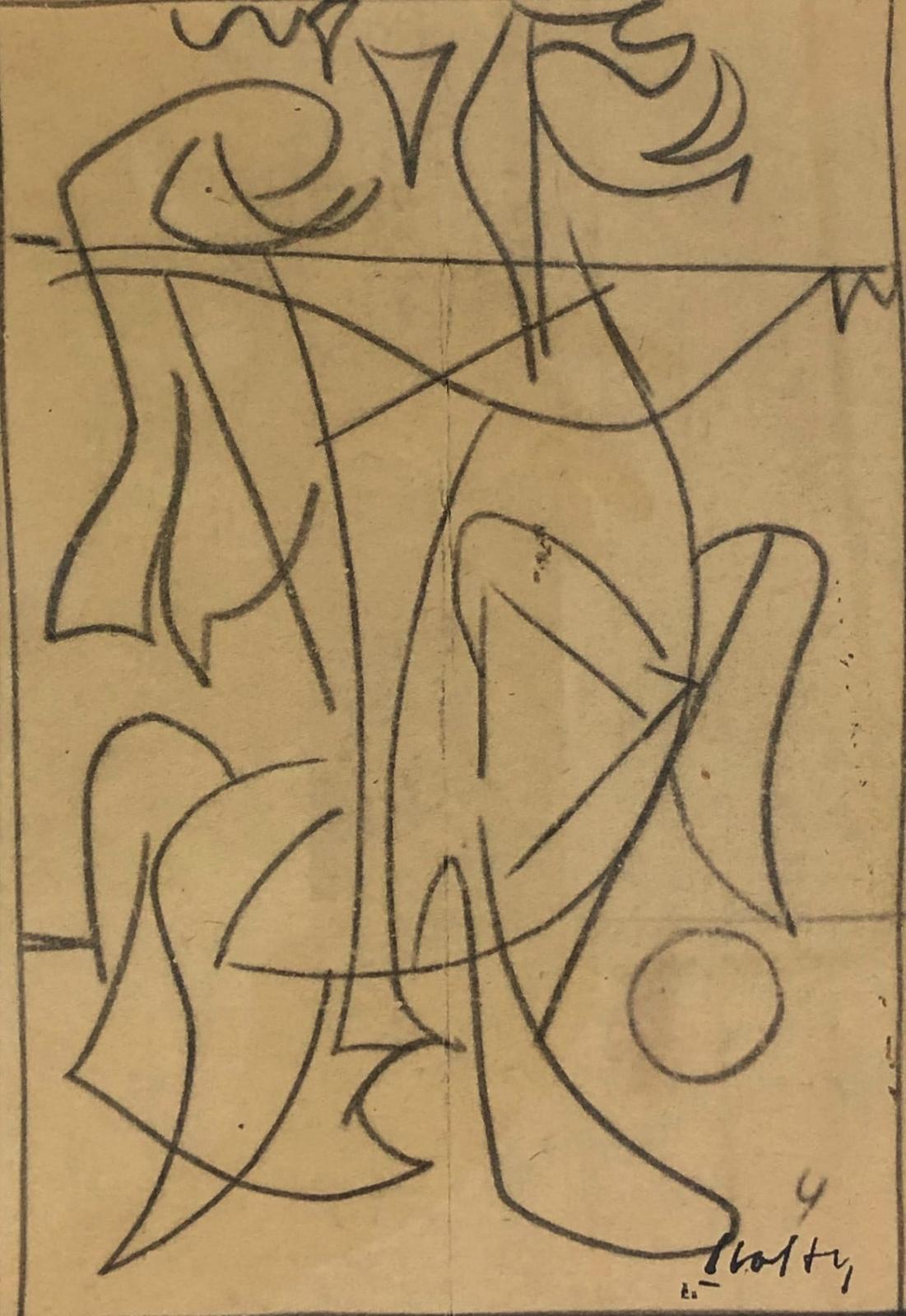 Carl Holty, Horse V, 1940