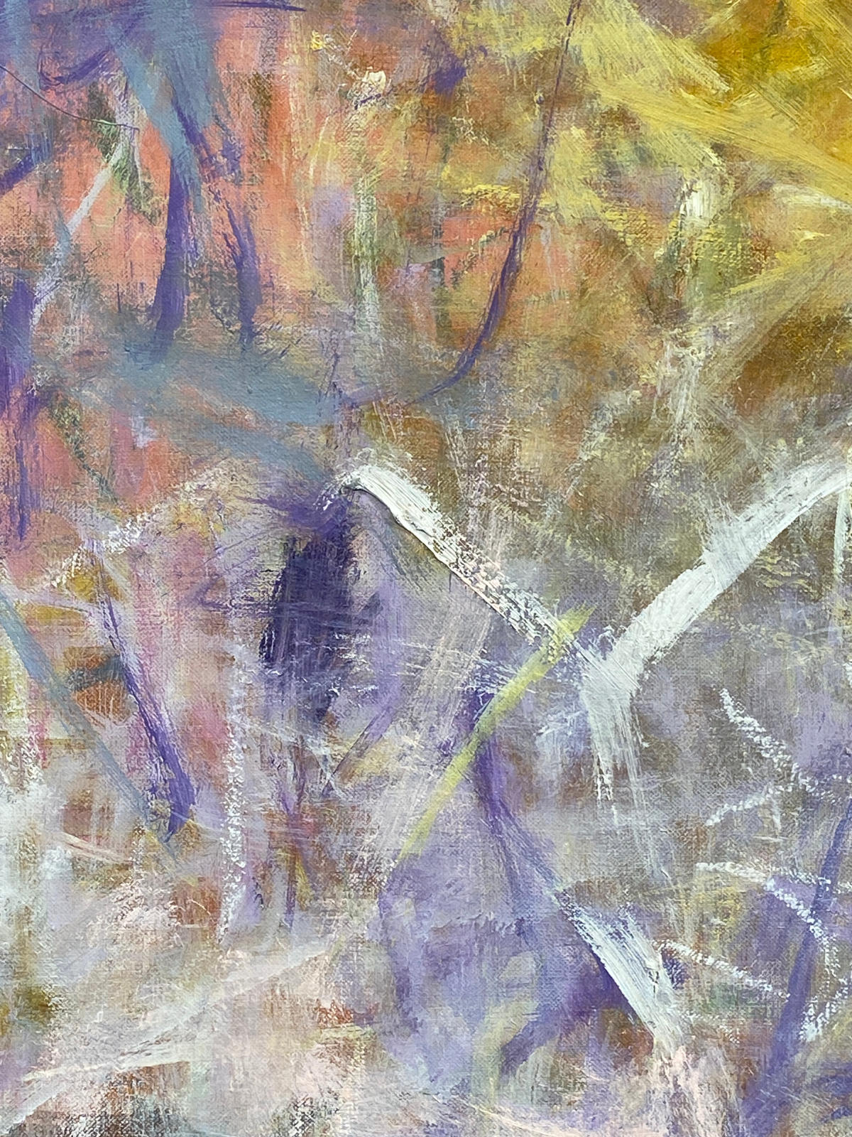 Yellow Tree Amid Grays