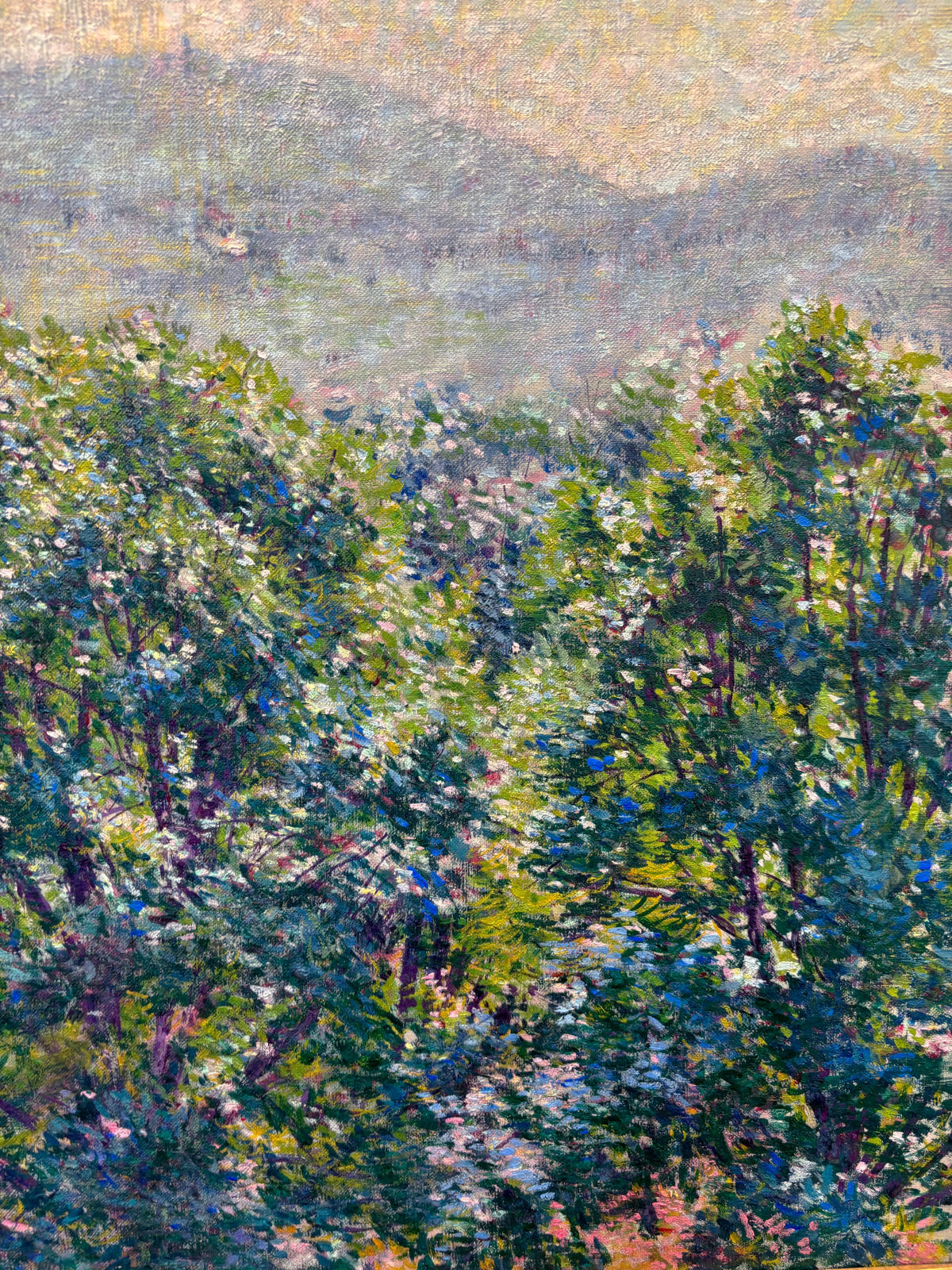 Blue Hills from Artist's Bedroom Window