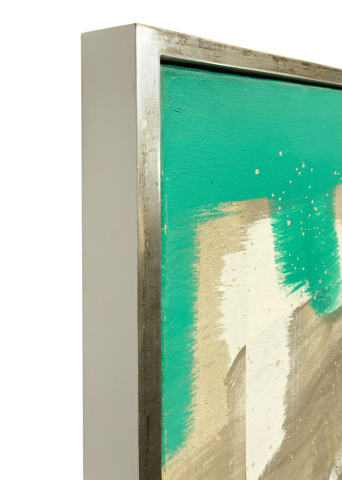 Tan, Green, White