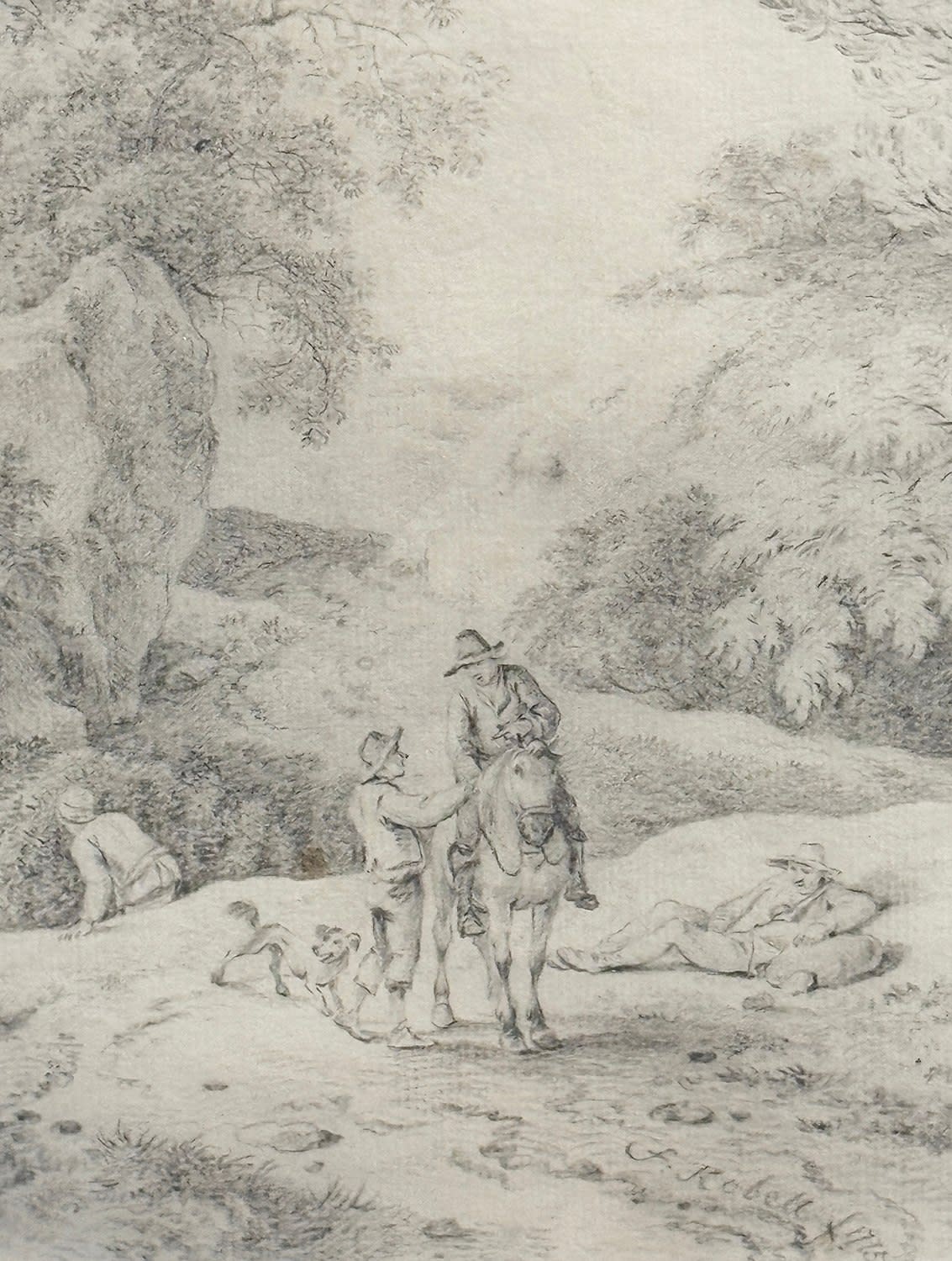 Landscape with Travelers Resting