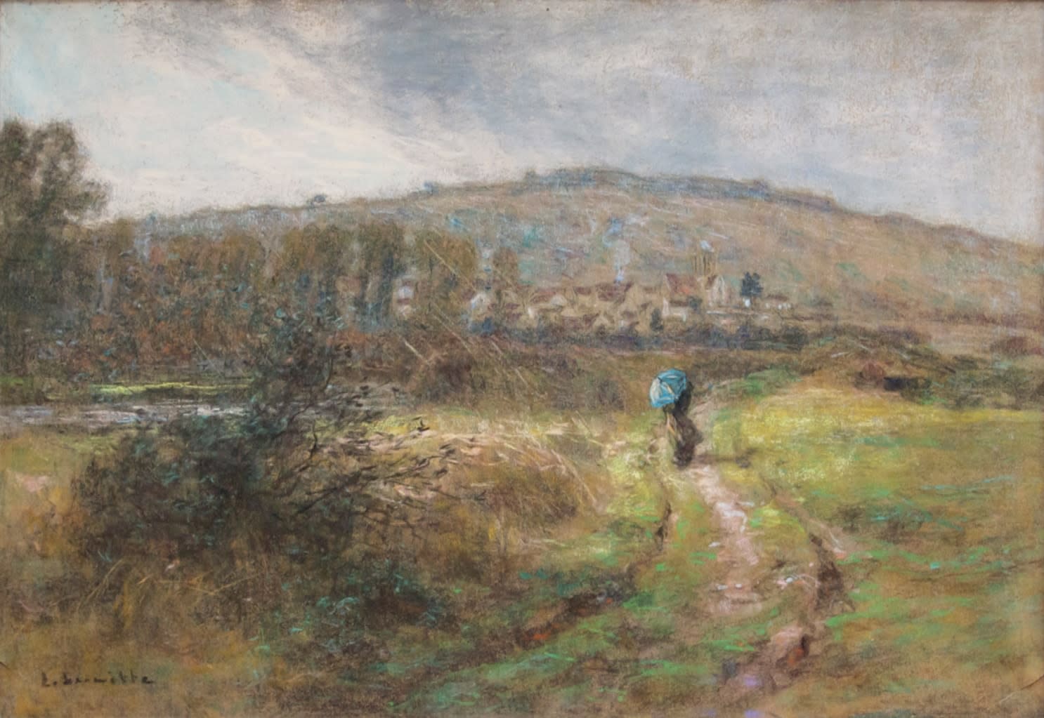 Léon-Augustin L'Hermitte, Chemin face à Chartèves, 1913