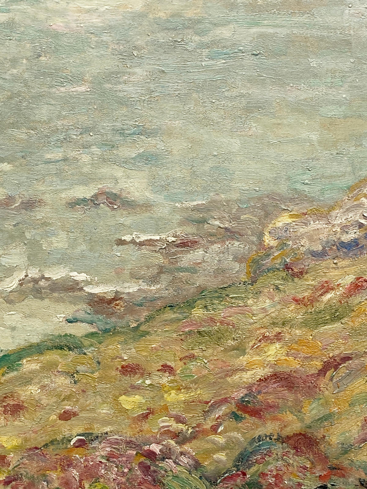 Promeneuse au Bord de la Mer