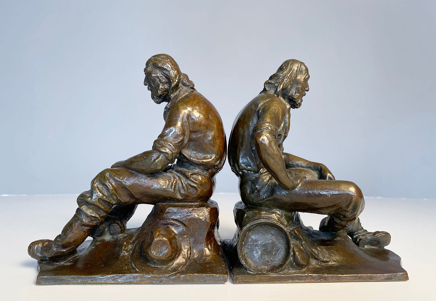 Pair of Miner Bookends