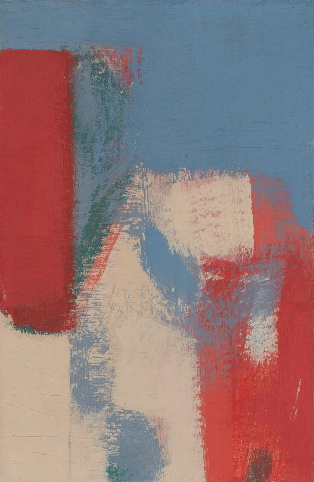 Color Theory #546 Red, White, Blue, Green