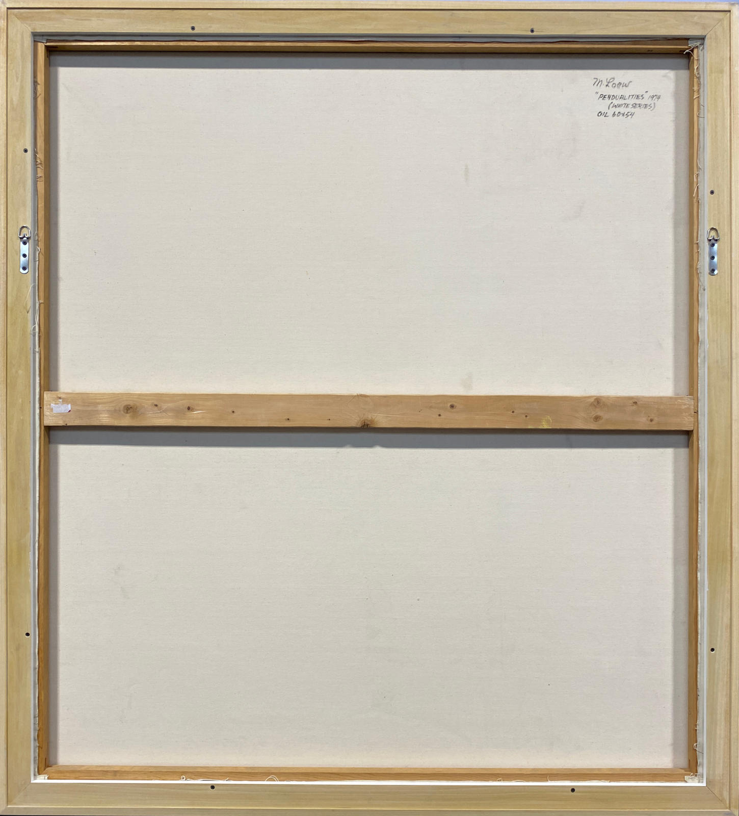 Pendualities (from the White Series) 