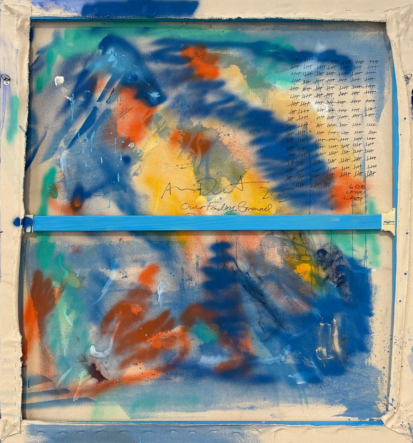 Over Fading Ground, Brown Composition 8,