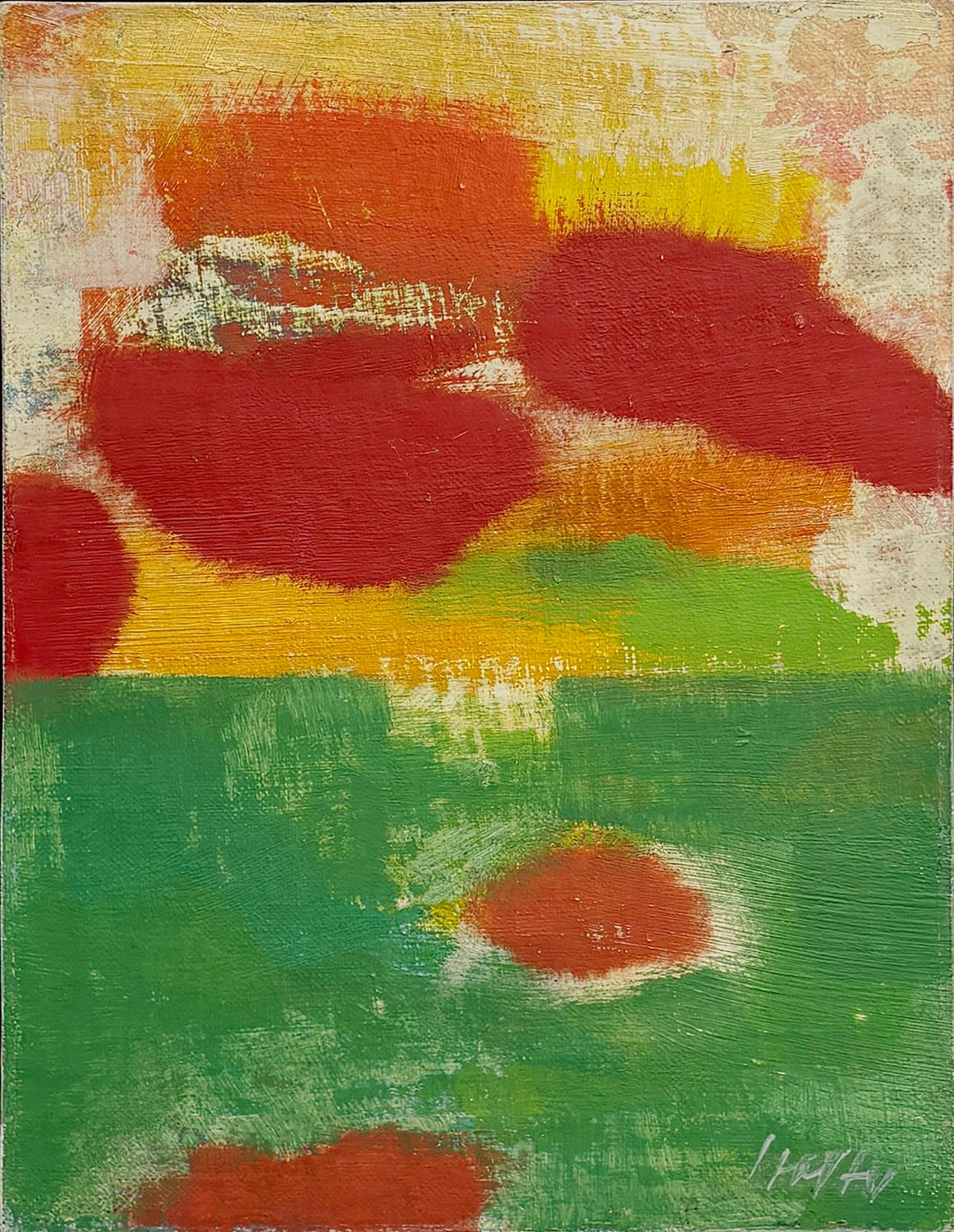 Color Theory: Skyfire #1028 Green, Orange, Yellow, Red