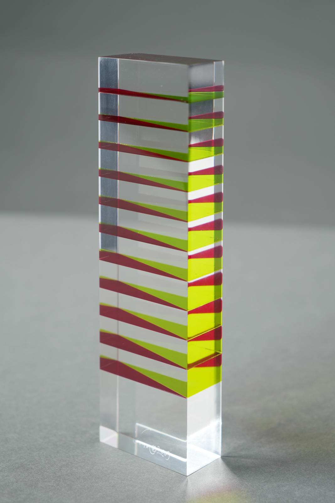Column, Red and Yellow