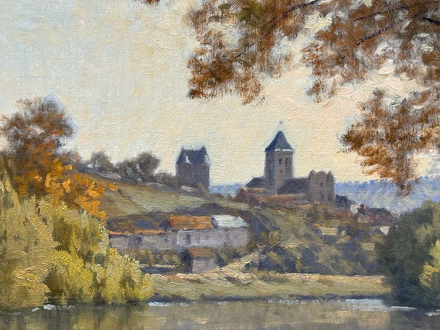 Un Coin de Seine a Vetheuil (Le Matin)